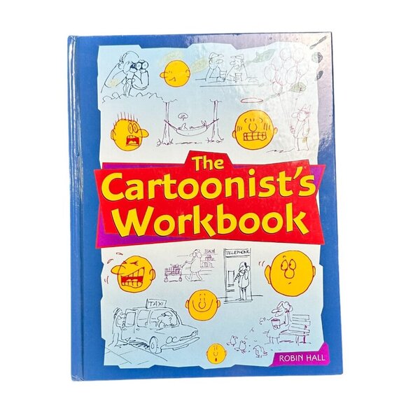 THE CARTOONIST'S Workbook DIY Activity Book - Picture 1 of 9